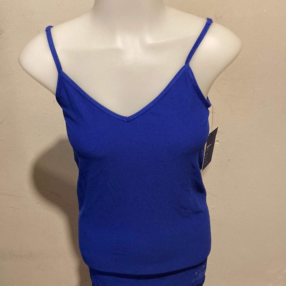 blue cami shirt size S/M Reversible from kohl’s